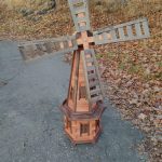 Wiatrak Ogrodowy Drewniany 170cm [W71] photo review